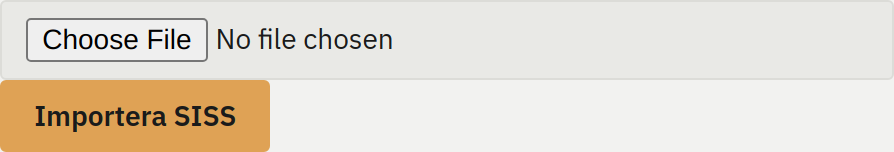 Skärmbild av Importera från fil